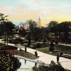 Duck Pond looking toward the Hospital*