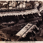 Valley Gardens from the Air - Tennis Courts*