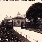 Garden Entrance c. 23 May 1931 showing the original gates at the entrance*