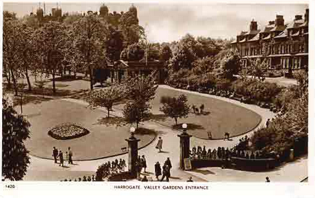 Entrance to Valley Gardens - c.1952