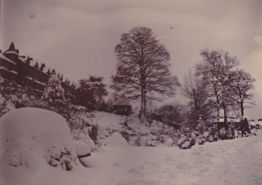 Snow in Valley Gardens* - note Mrs Brogden