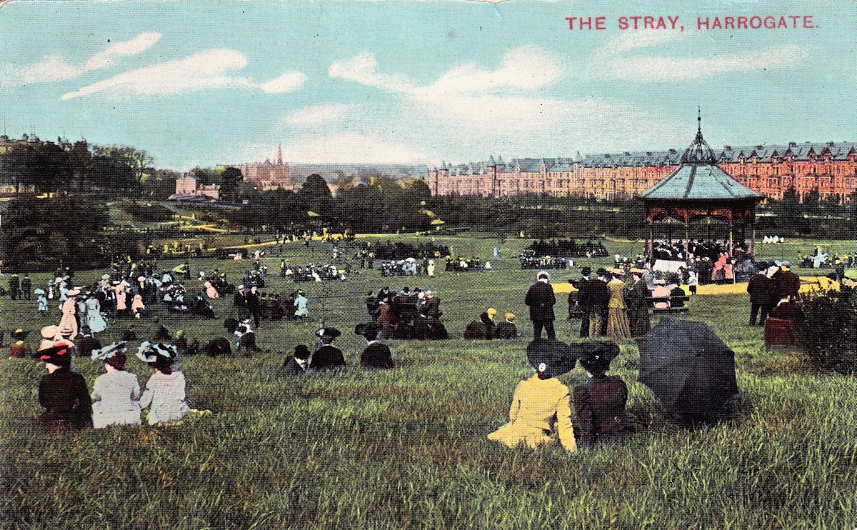 Valley Gardens from the Moor c.1920*