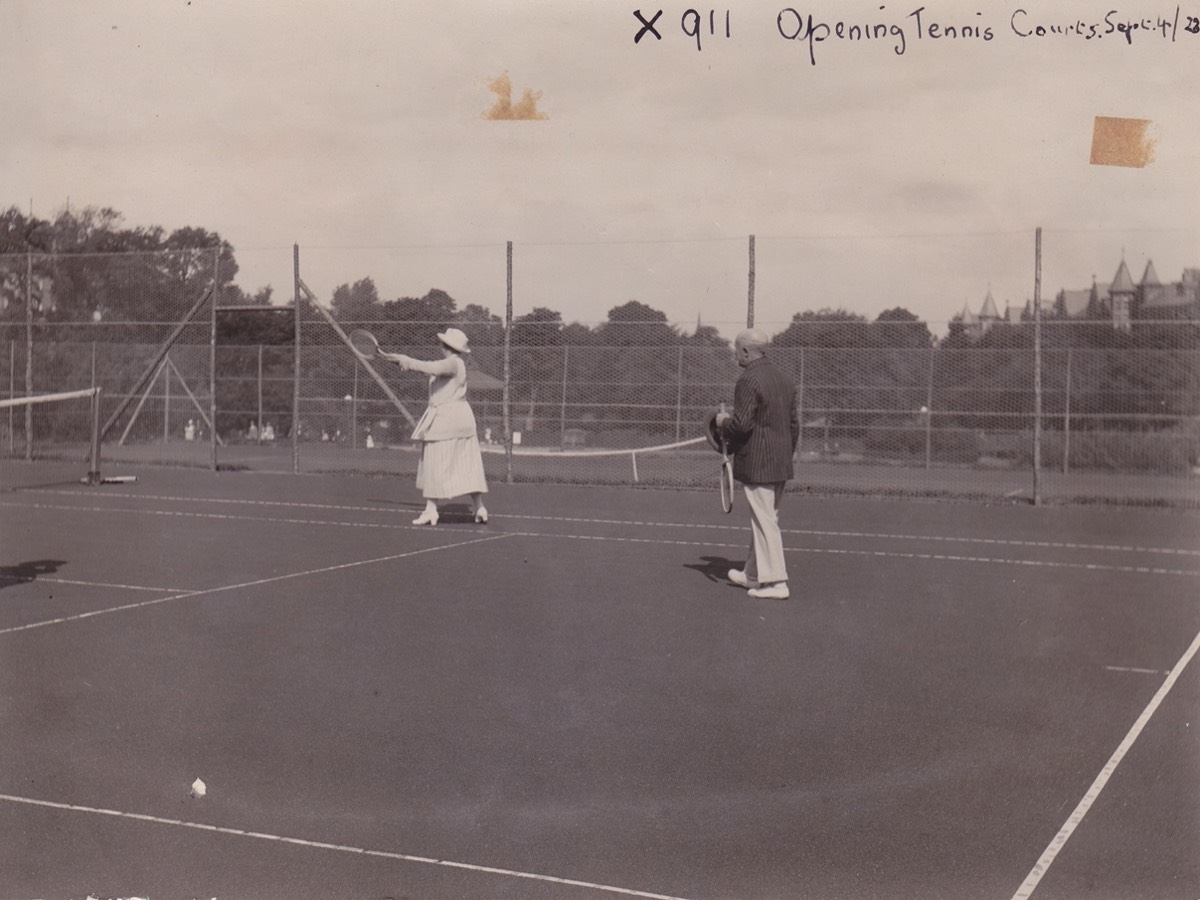 Opening of Tennis Courts c. 4 Sep 1923*